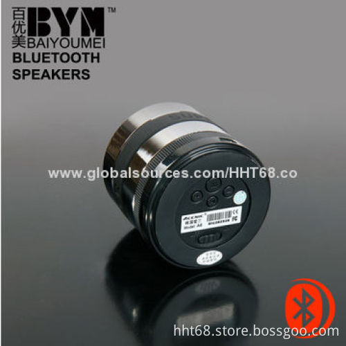 Bluetooth Speakers for iPod, iPhone and MP3 Player, Supporting TF Card, with Handsfree FunctionNew